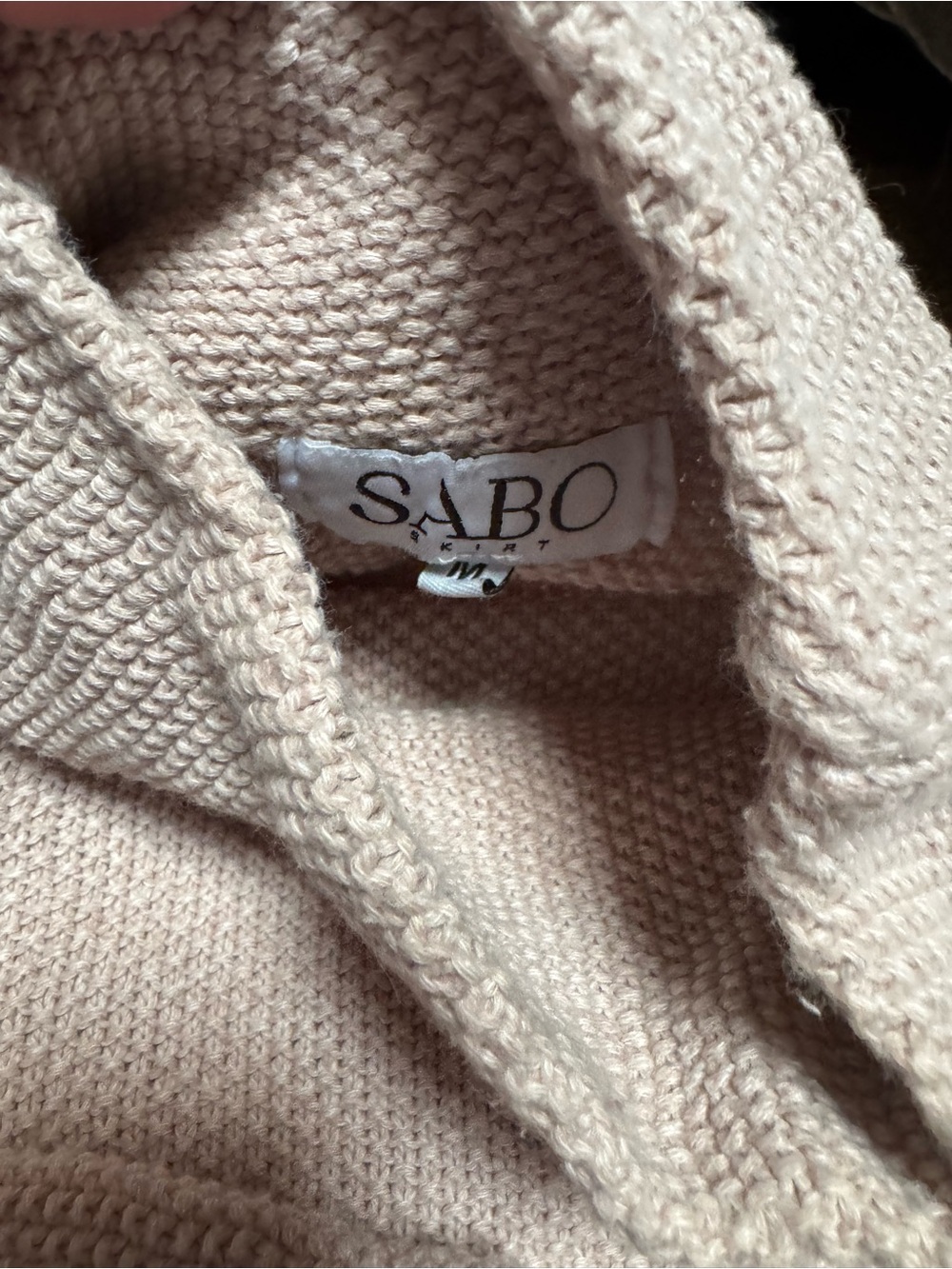Sabo Skirt Cream Knit Cardigan